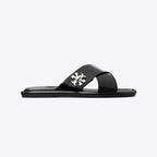 Tory Burch Turnlock Cross-Band Slide