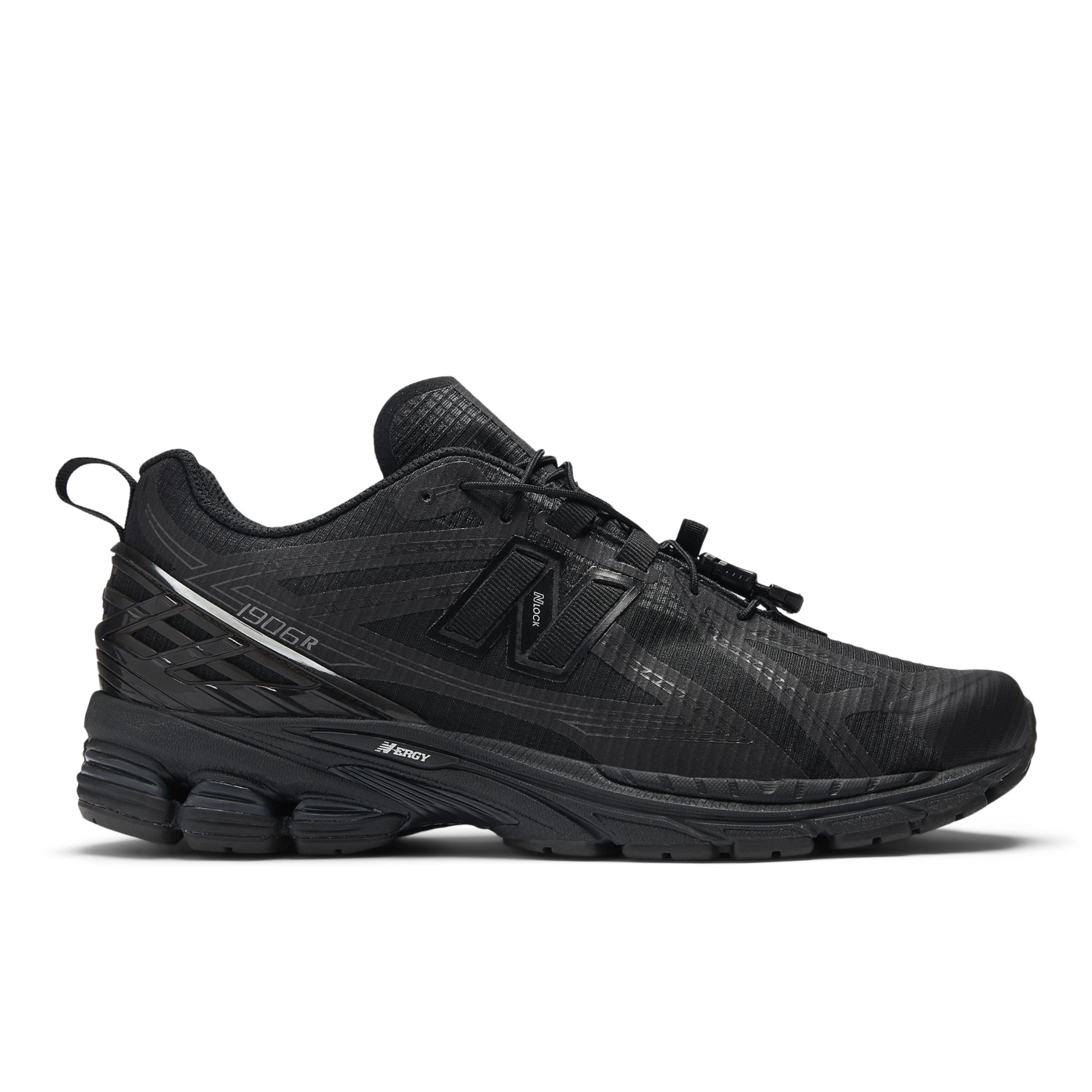New Balance 1906R - Black with dark silver metallic and black cement