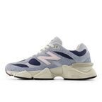 New Balance 9060 - Light arctic grey with vintage indigo and pink granite (2)