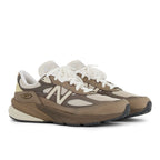 New Balance 990v6 - Driftwood with timberwolf and mushroom