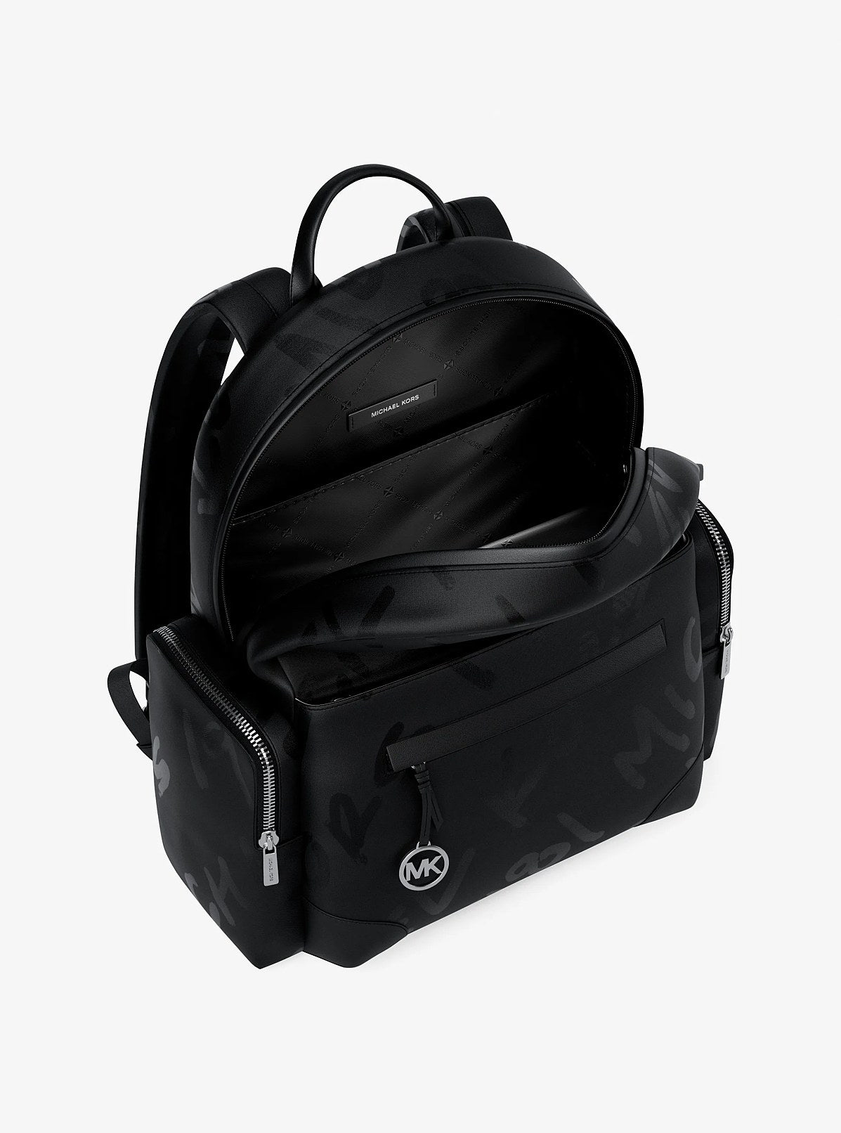 Michael Kors Prescott Large Printed Nylon Backpack