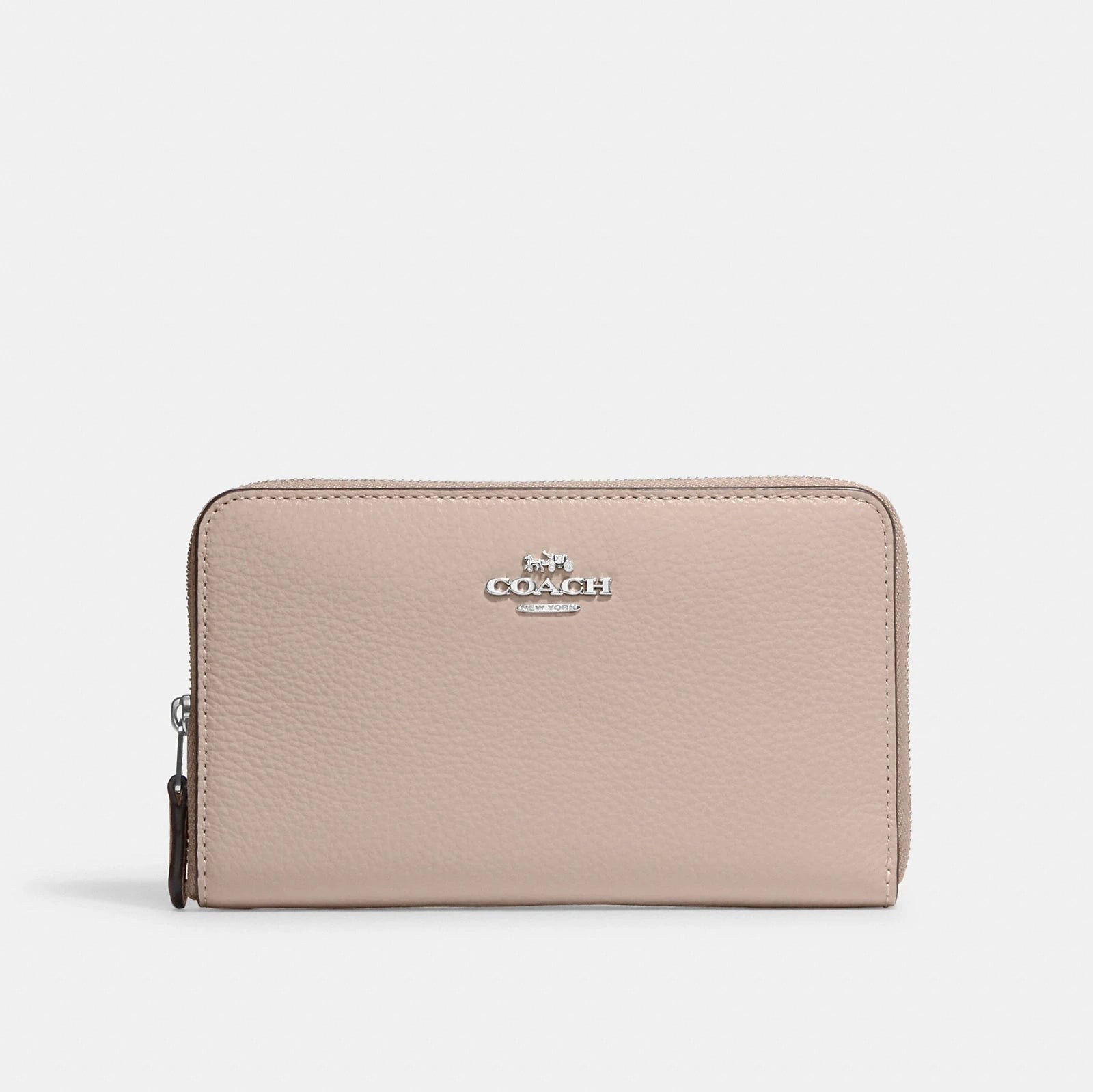 Cartera mediana con cremallera y portadocumentos Coach 