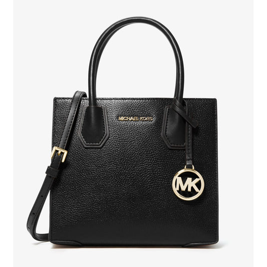 Michael Kors Mercer Medium Çakıllı Deri Çapraz Çanta