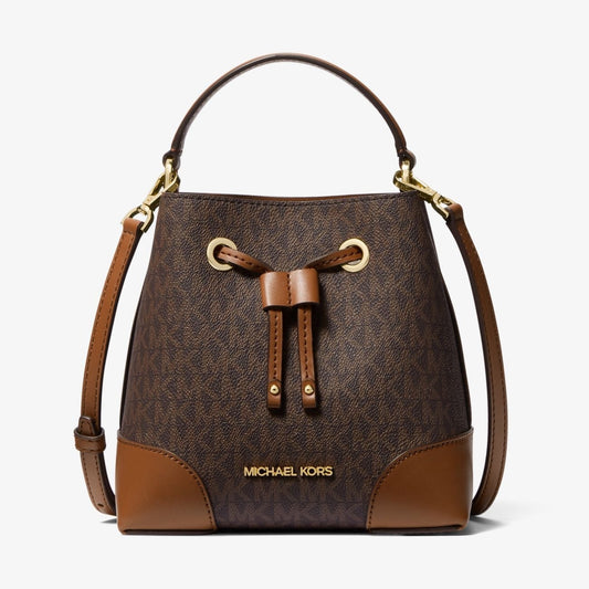 Michael Kors Mercer Küçük Logo Kova Çanta